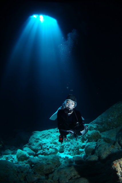 Diving in Dandan Village, Northern Mariana Islands - By Ahreum Lee